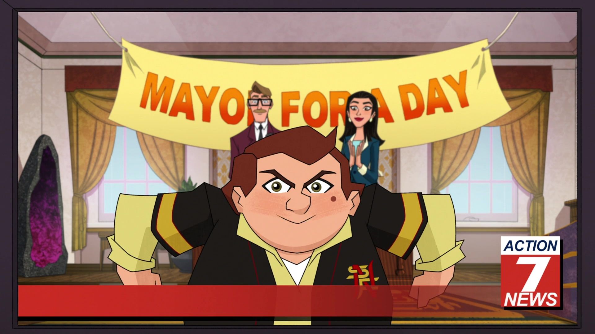 Big Hero 6 The Series S3E2 Mayor for a Day