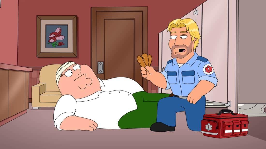 Family Guy S16E2 Foxx in the Men House