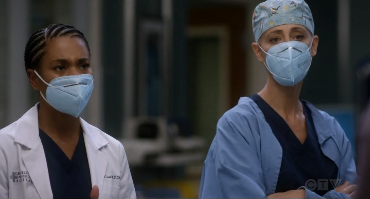 Grey's Anatomy S17E2 The Center Won't Hold