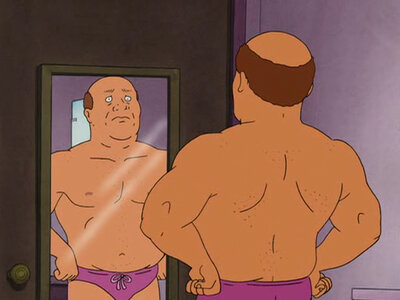 King of the Hill S11E11 Bill, Bulk, and the Body Buddies