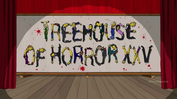 The Simpsons S26E4 Treehouse of Horror XXV