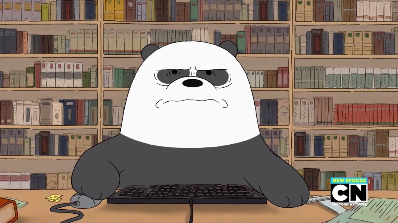 We Bare Bears S2E21 The Library